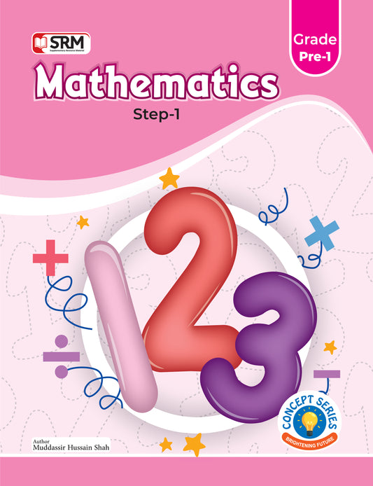 Math Textbook Step 1 Pre-Nursery