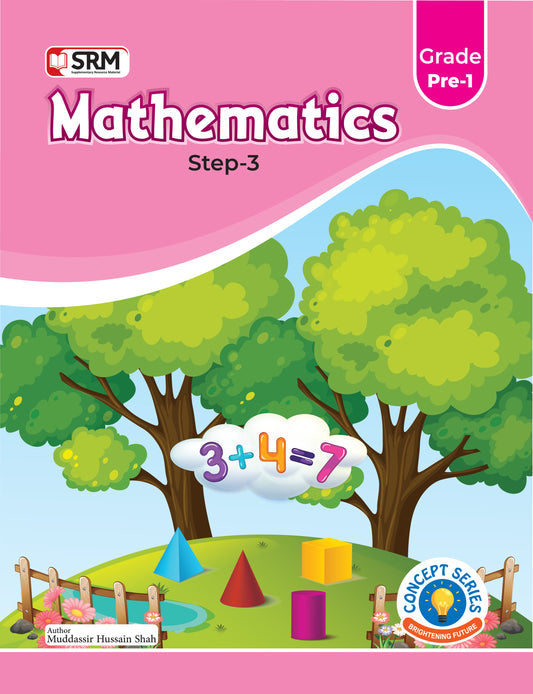 Math Textbook Step 3 KG
