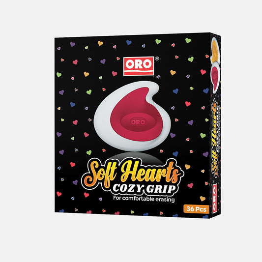 Oro Soft Heart Eraser