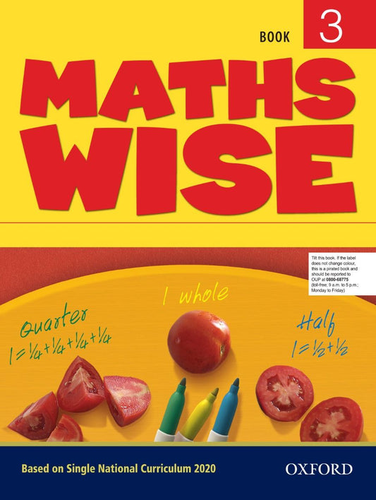 Maths Wise Book - Grade 3 - SNC Pakistan Syllabus - OUP