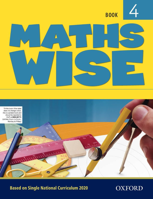 Maths Wise Book - Grade 4 - SNC Pakistan Syllabus - OUP