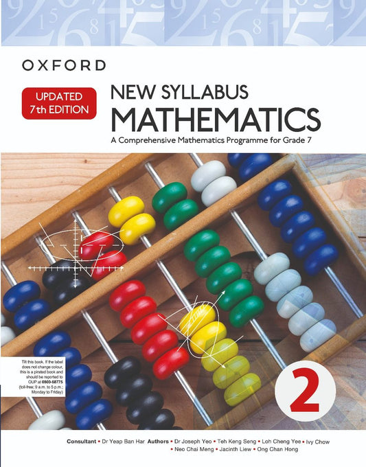 New Syllabus Mathematics Book 2 - Level 7 (D2) 7th Edition