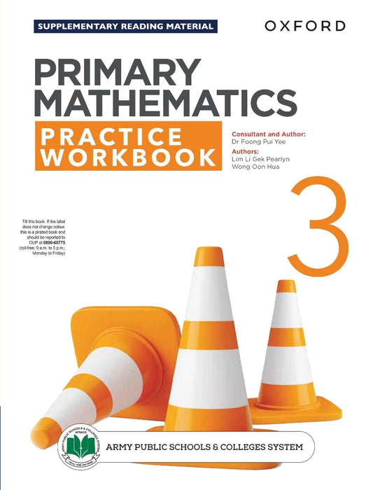 APSACS: Primary Mathematics Practice Workbook CLASS 3 (SRM)