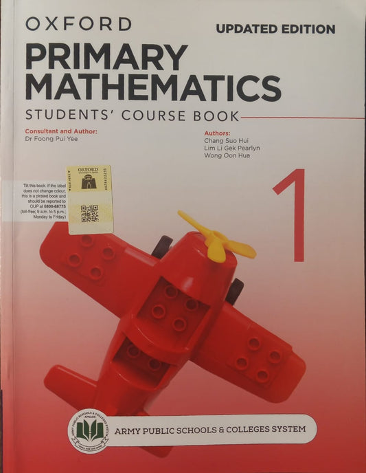 APSACS: Primary Mathematics Student's Course Book 1