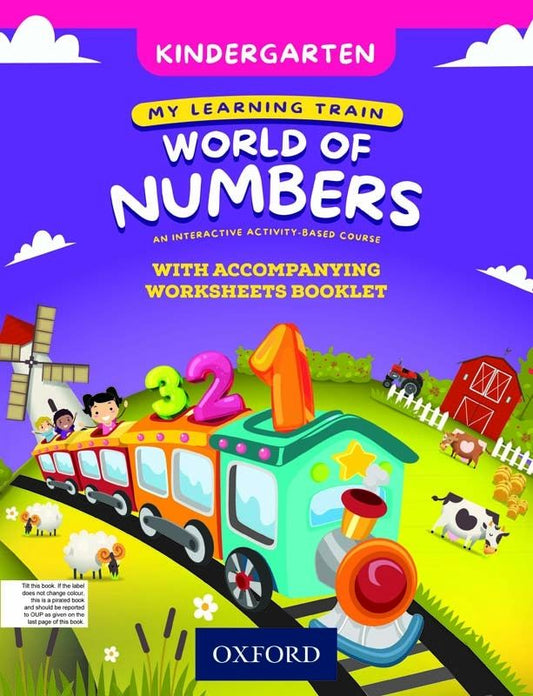 APSIS KG: My Learning Train: World of Numbers Math Book