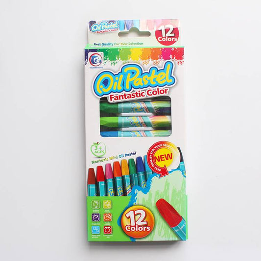 Fantastic colours oil pastels 12shades