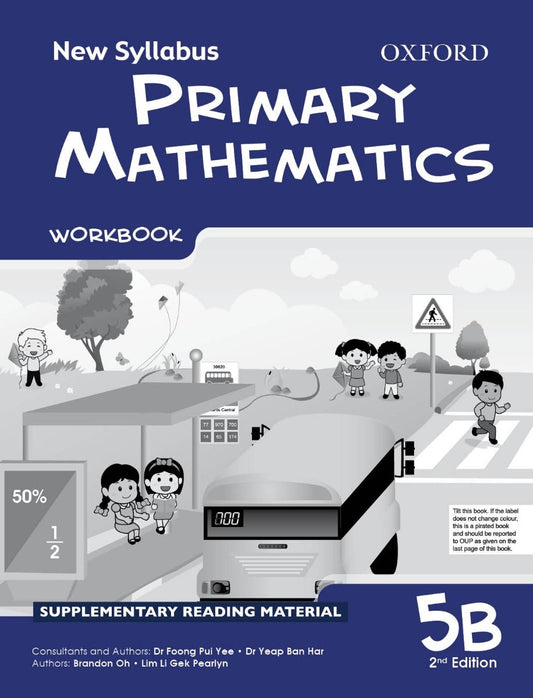New Syllabus Primary Math Workbook 5B - (2nd Edition)