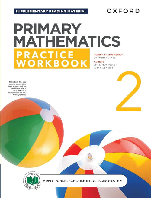 APSACS: Primary Mathematics Practice Workbook CLASS 2 (SRM)