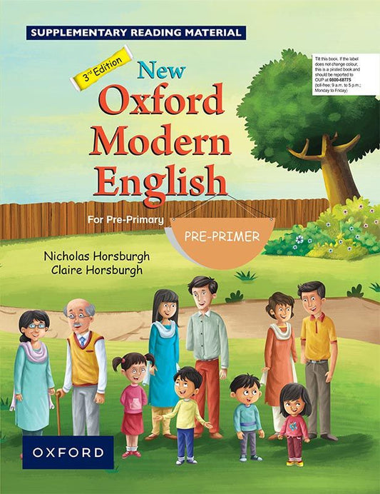 New Oxford Modern English Pre-Primer - PCTB- Nicholas Horsburgh