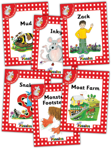 Jolly Phonics: Inky Mouse and Friends (Pack of 6) for Reception