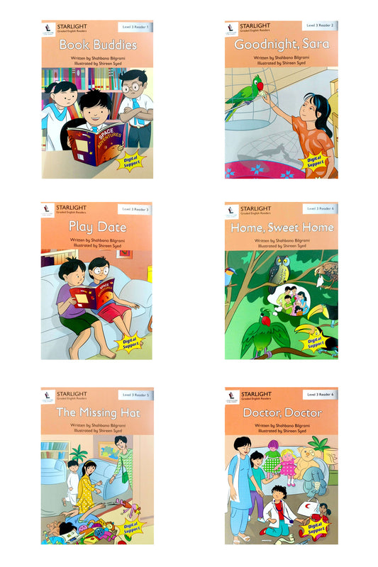 Starlight Graded English Readers – (Pack of Six Readers - Level 3)