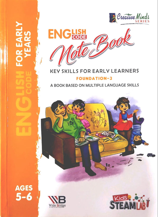 English Code Notebook: Key Skills for Early Learners- Foundation 3- Ages 5-6
