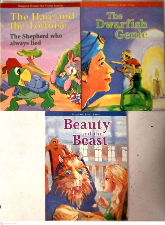 3 packs of stories books in english