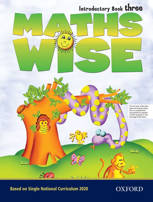 Maths Wise Book - Introductory Book 3 - SNC Pakistan Syllabus - OUP