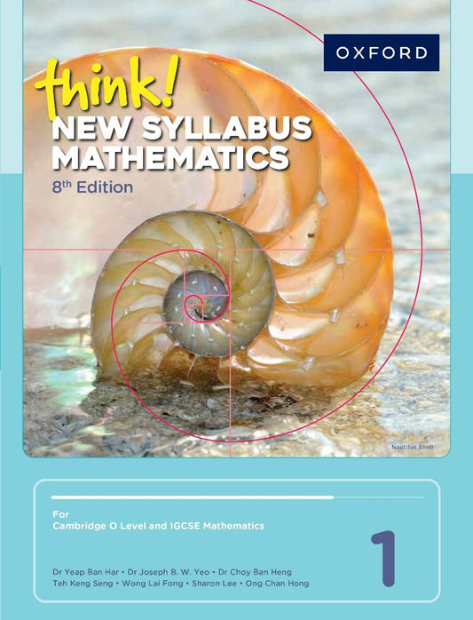 think! New Syllabus Mathematics 1 (8th edition)