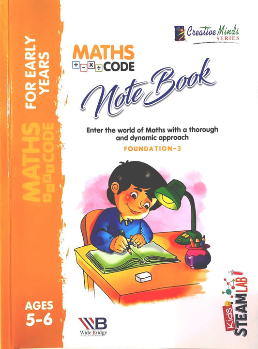 Math Code Notebook: Key Skills for Early Learners- Foundation 3- Ages 5-6