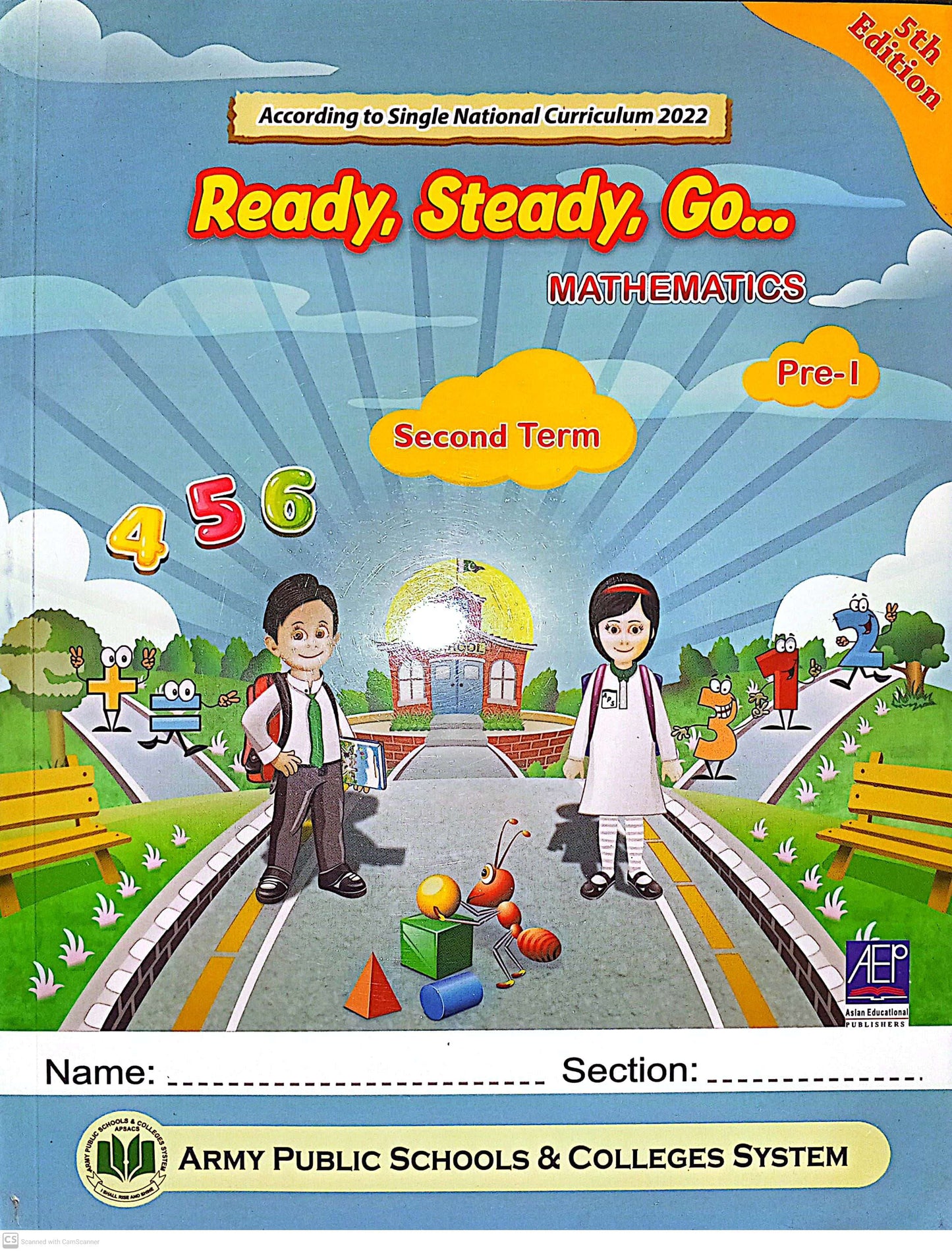 APSACS: READY, STEADY, GO MATH TERM 2 CLASS PRE 1